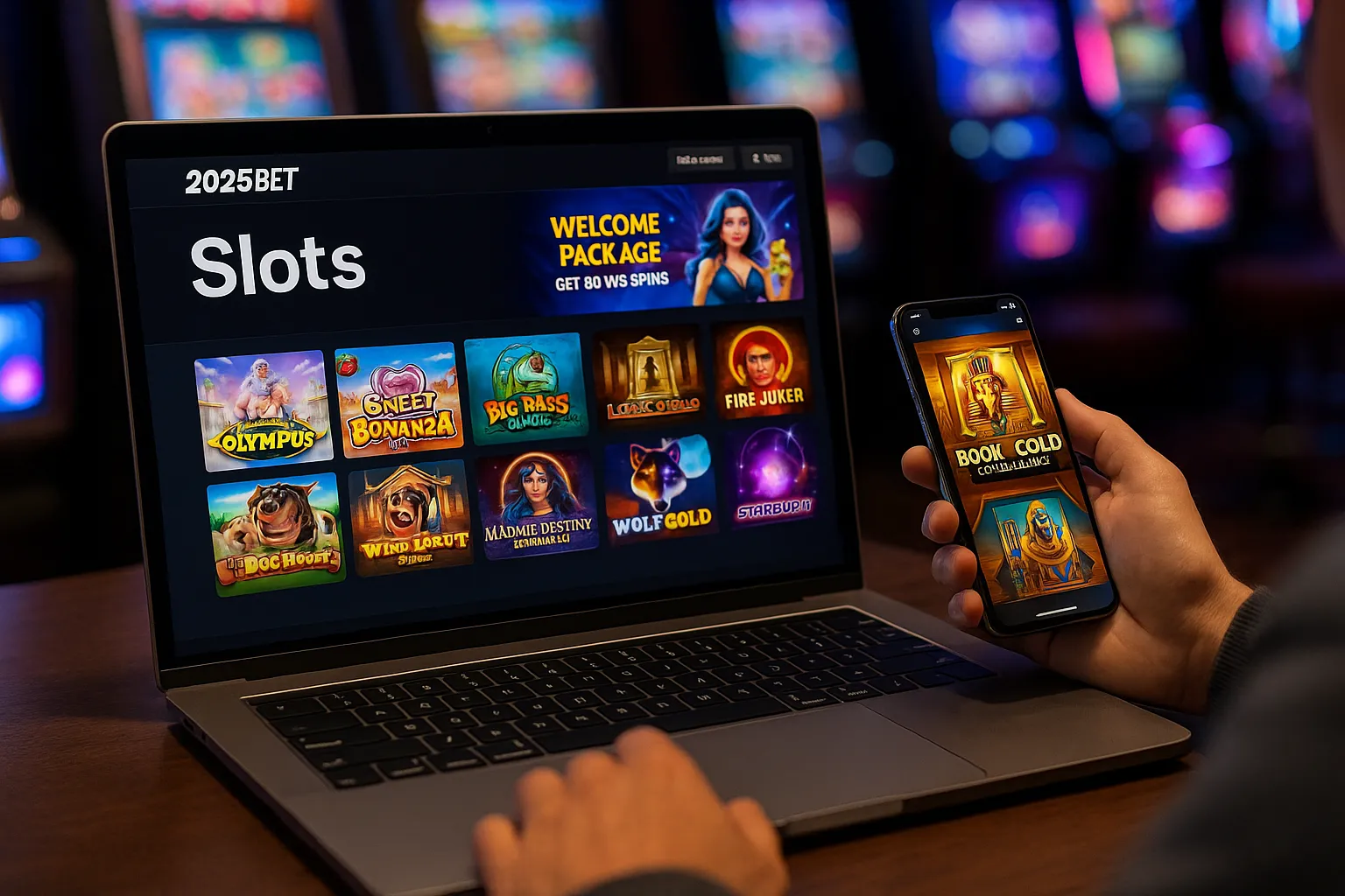 Explore o mundo das slot machines no 2025BET Casino